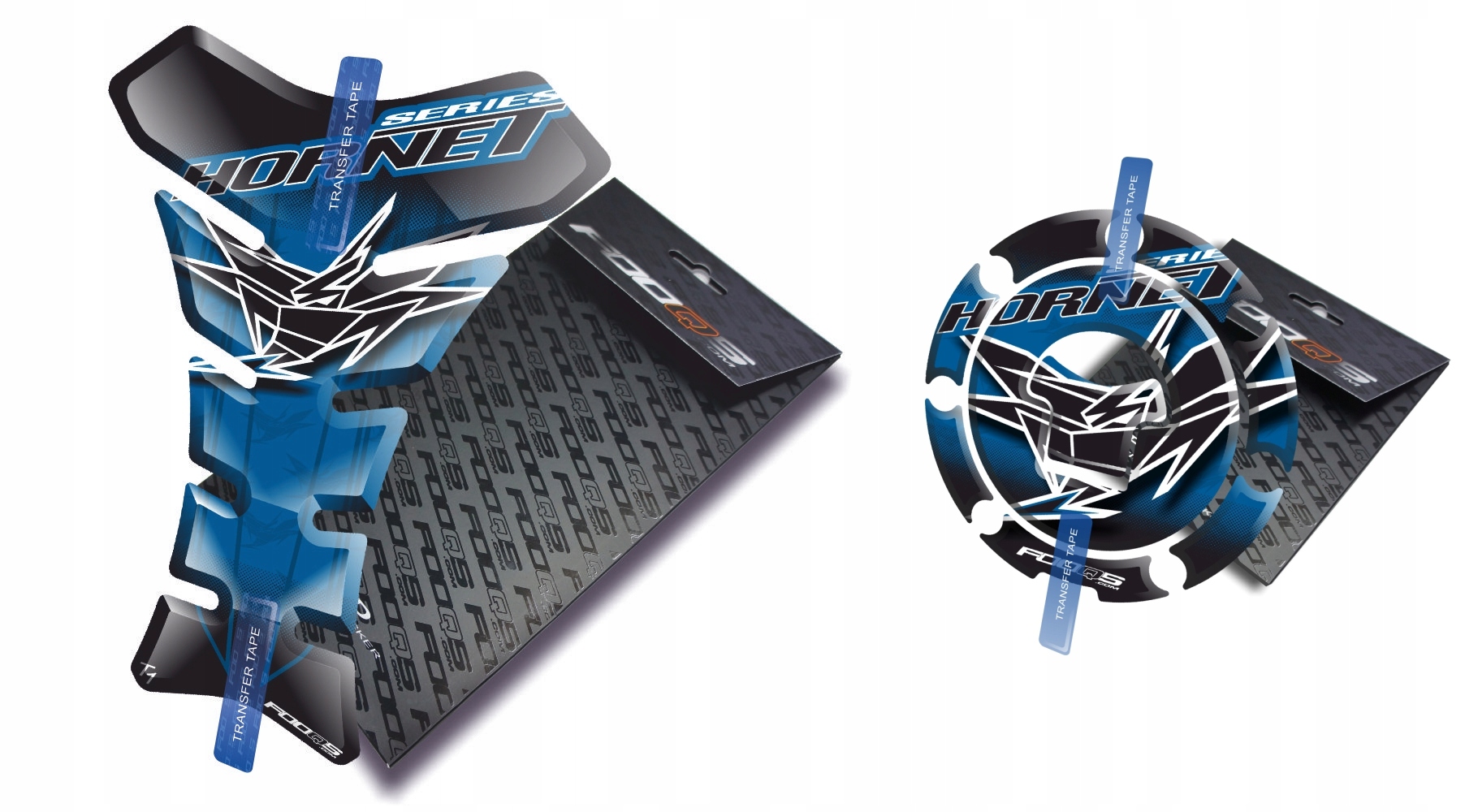 TANK-PAD + CAP-PAD od FOOQS pre HONDA CB HORNET
