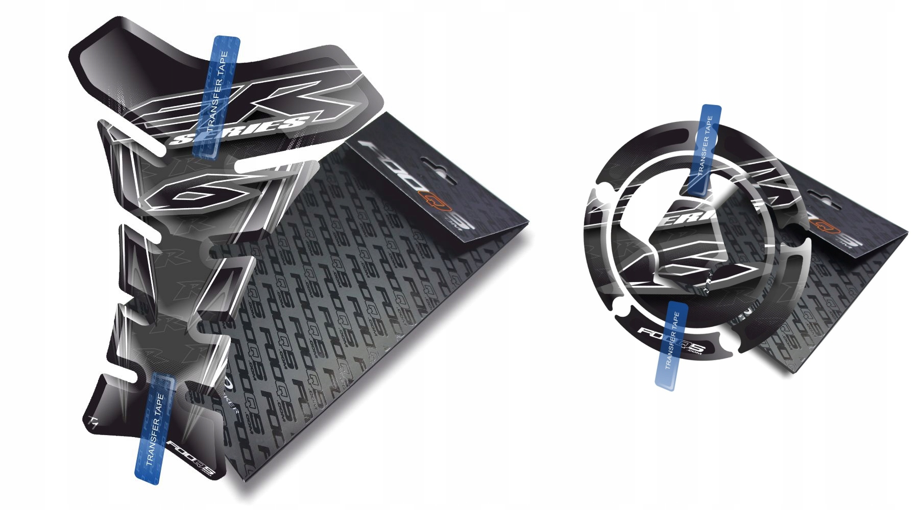 TANK-PAD + CAP-PAD od FOOQS pre KAWASAKI ER-6-fn