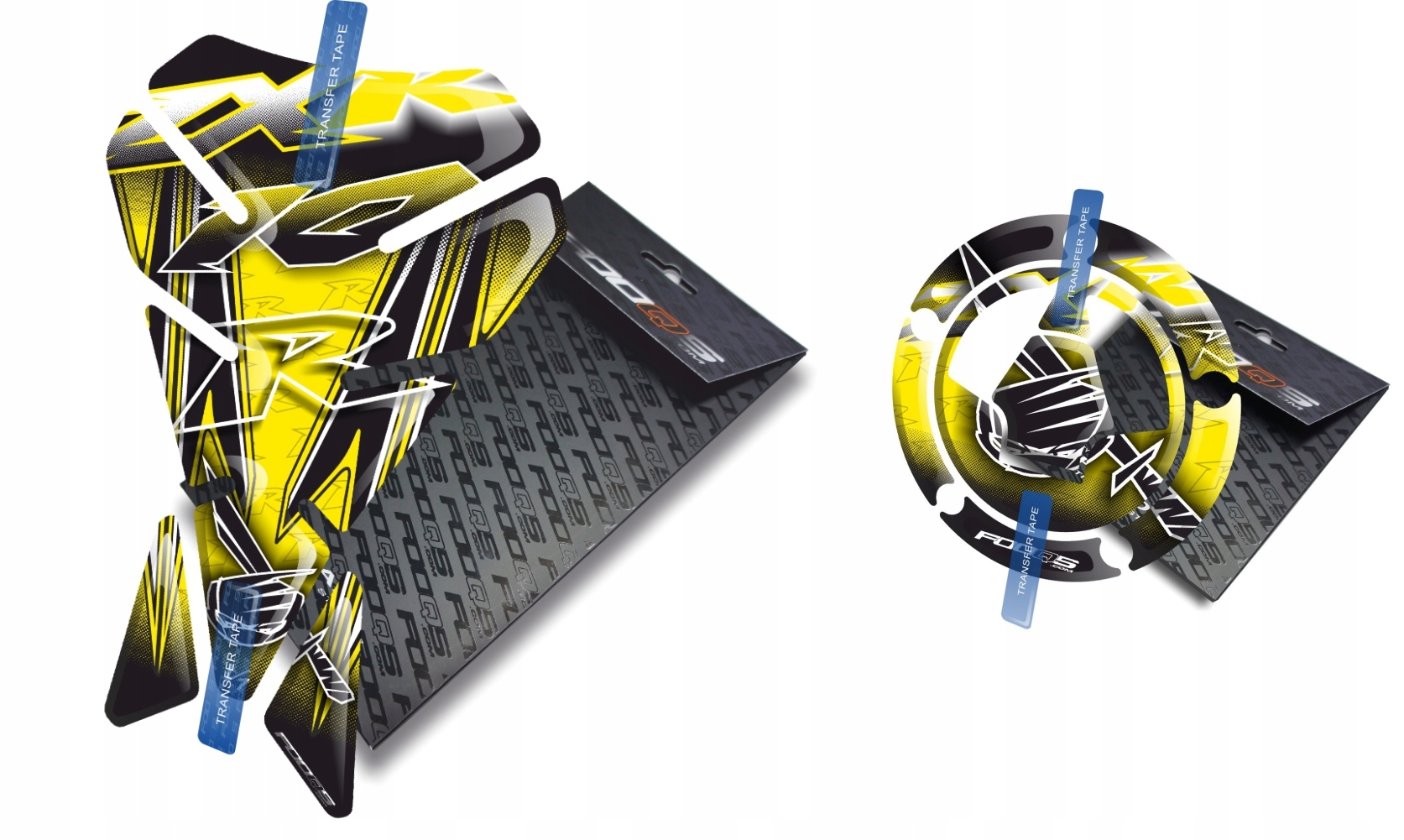 TANK-PAD + CAP-PAD od FOOQS pre KAWASAKI ZX-10-R