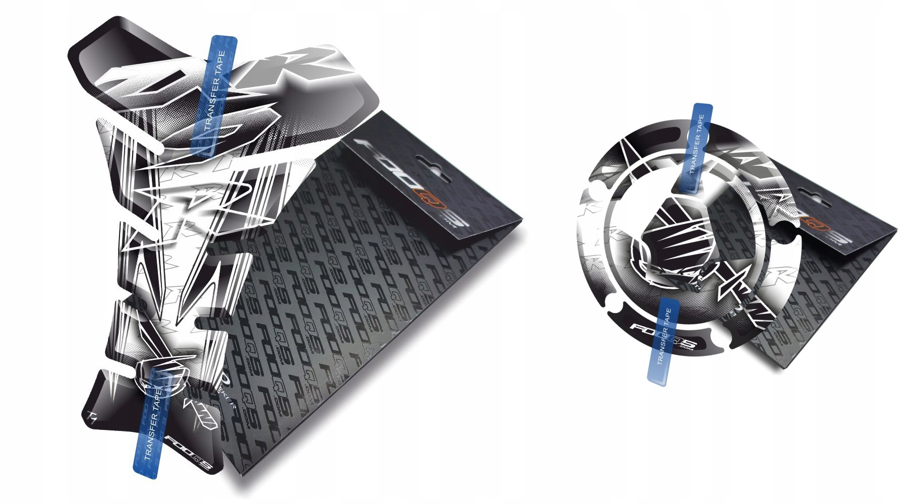 TANK-PAD + CAP-PAD od FOOQS pre KAWASAKI ZX-9-R