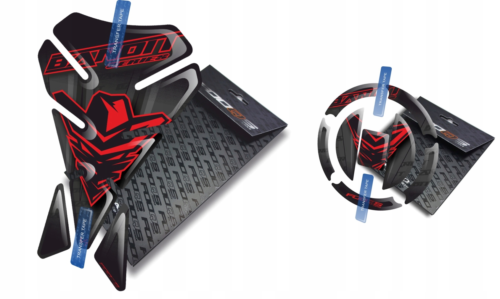 TANK-PAD + CAP-PAD od FOOQS pre SUZUKI BANDIT