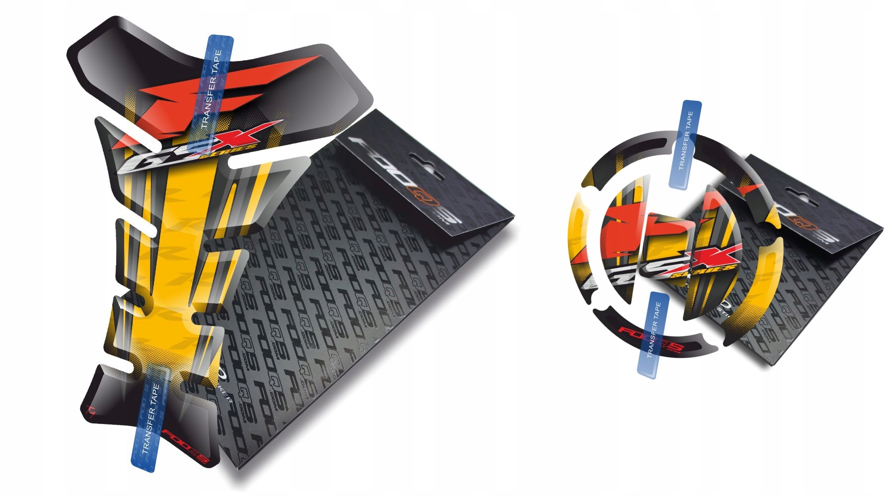 TANK-PAD + CAP-PAD od FOOQS pre SUZUKI GSX-F-600