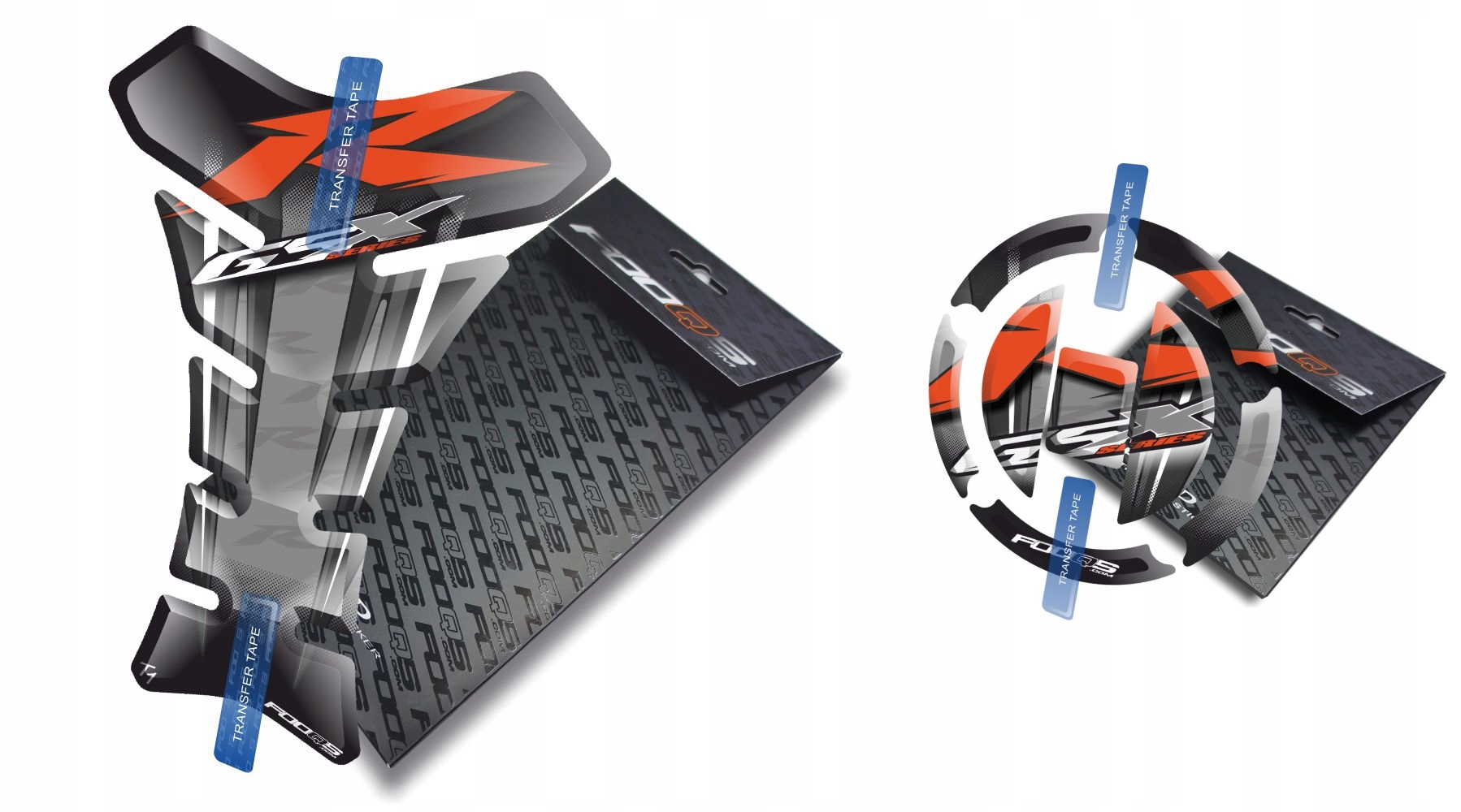 TANK-PAD + CAP-PAD od FOOQS pre SUZUKI GSX-R-600