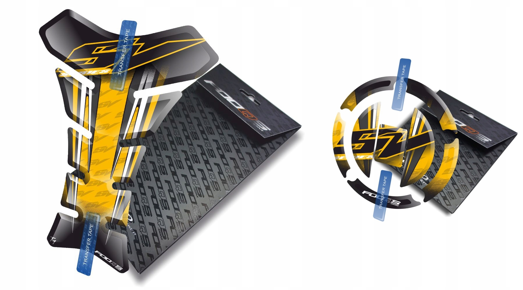 TANK-PAD + CAP-PAD od FOOQS pre SUZUKI SV