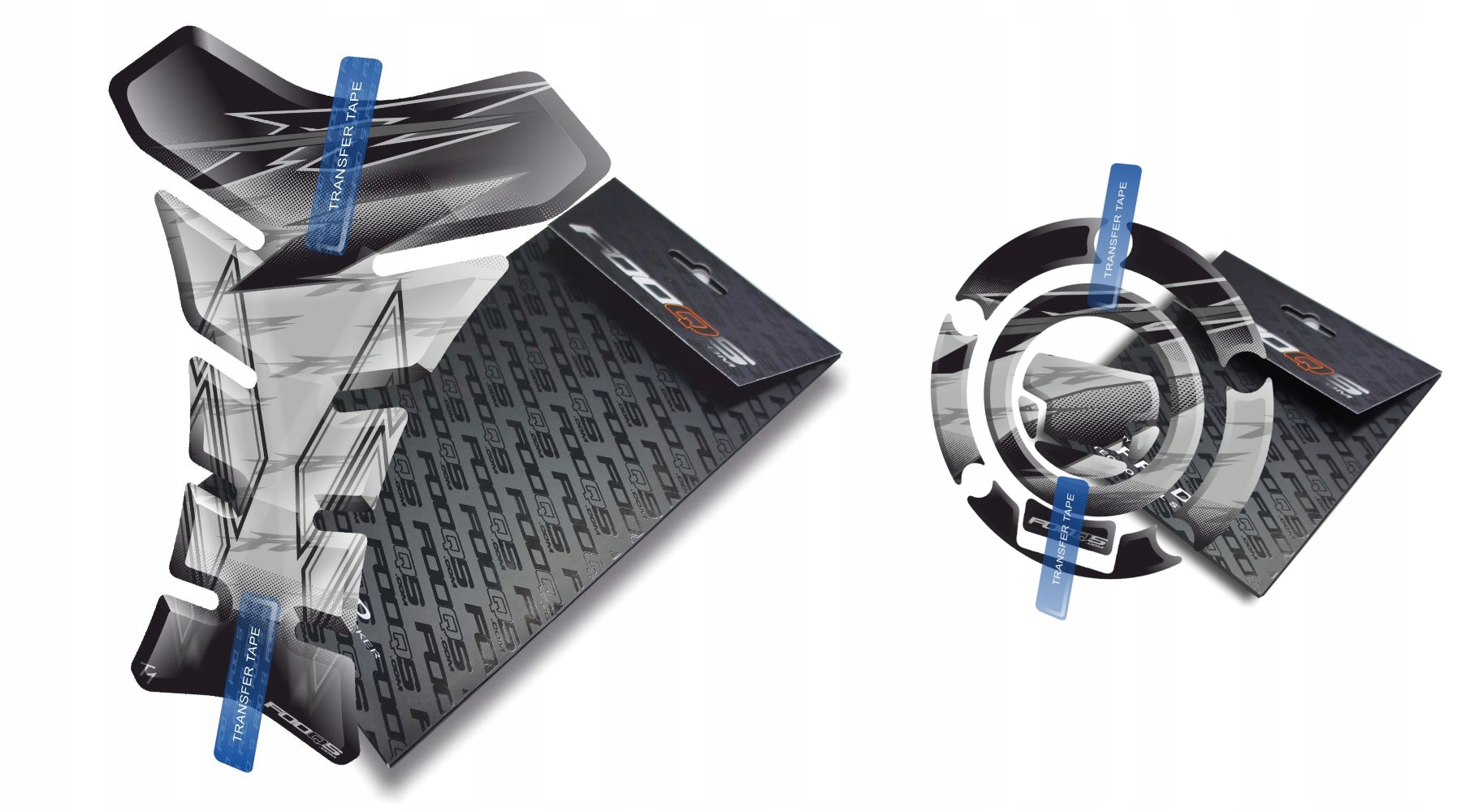 TANK-PAD + CAP-PAD od FOOQS pre YAMAHA FZ-1