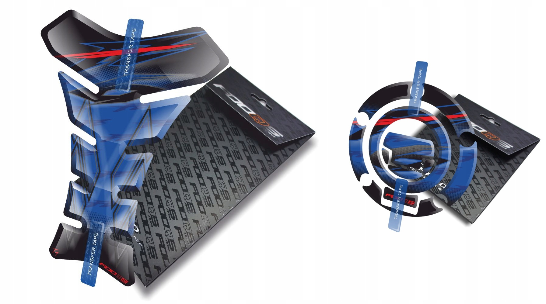 TANK-PAD + CAP-PAD od FOOQS pre YAMAHA FZ-6