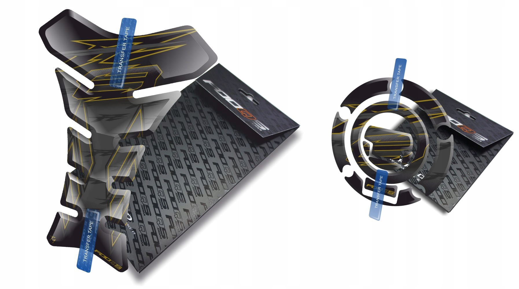 TANK-PAD + CAP-PAD od FOOQS pre YAMAHA FZ-8