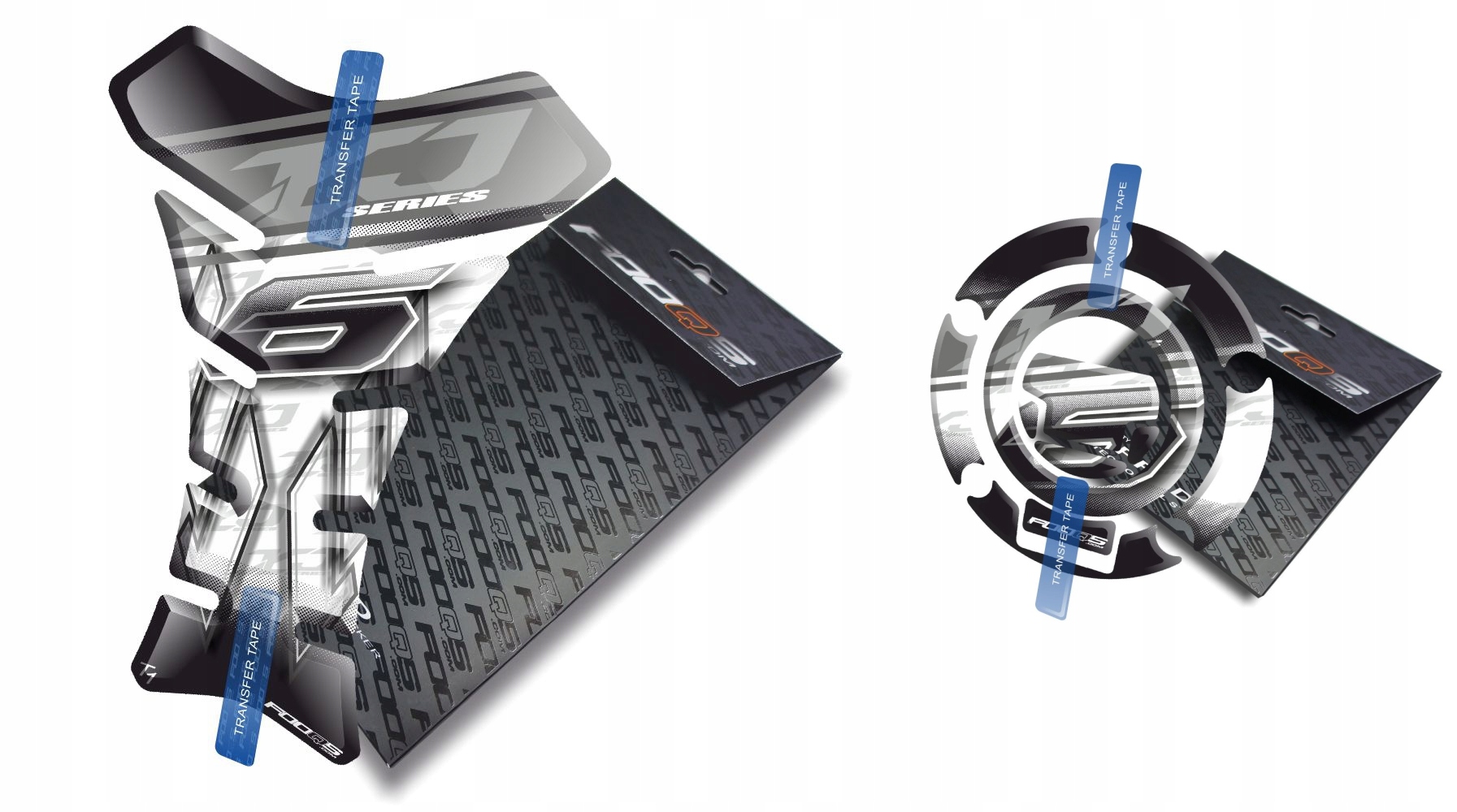 TANK-PAD + CAP-PAD od FOOQS pre YAMAHA XJ-6