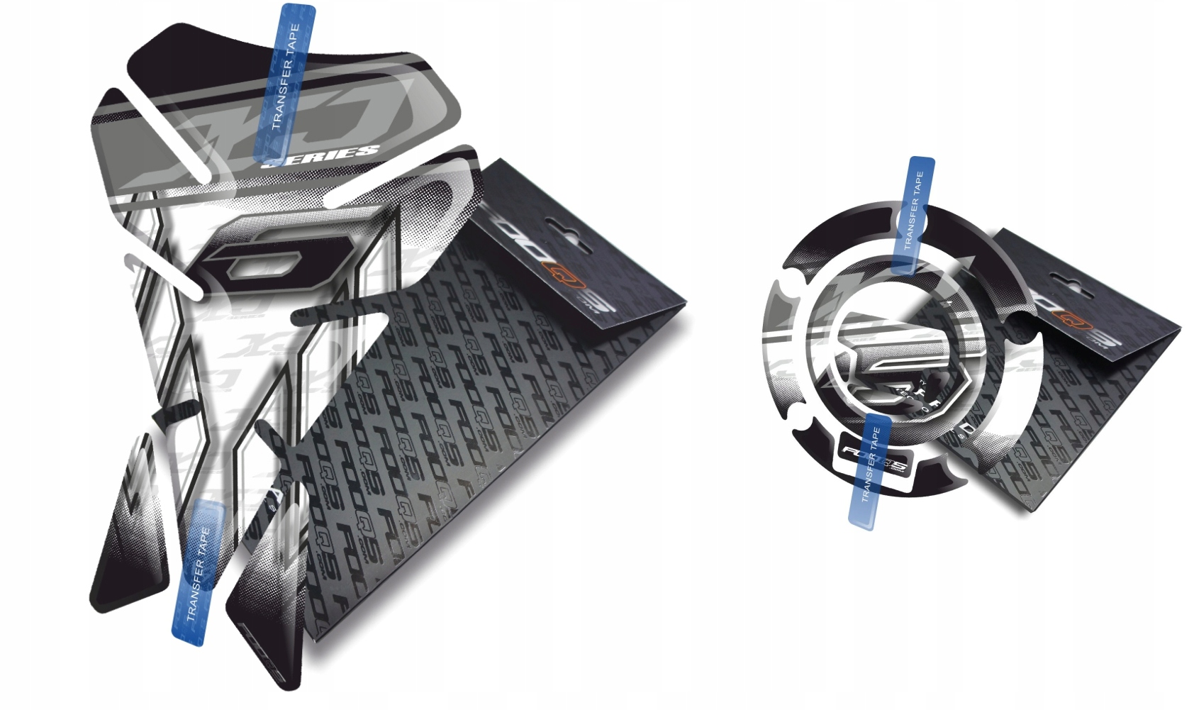 TANK-PAD + CAP-PAD od FOOQS pre YAMAHA XJ6