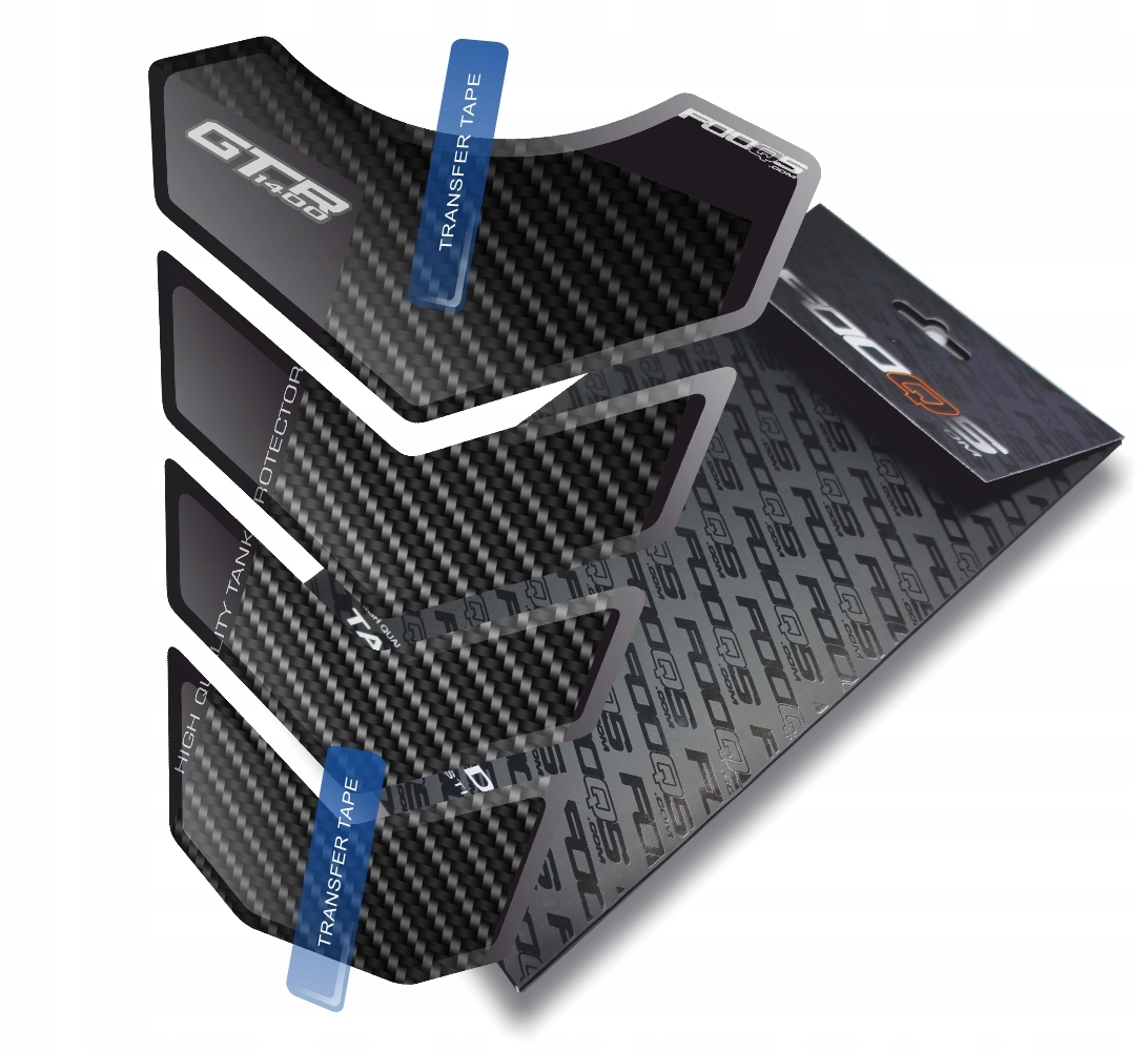 TANK-PAD od FOOQS KAWASAKI GTR-1400 CARBON