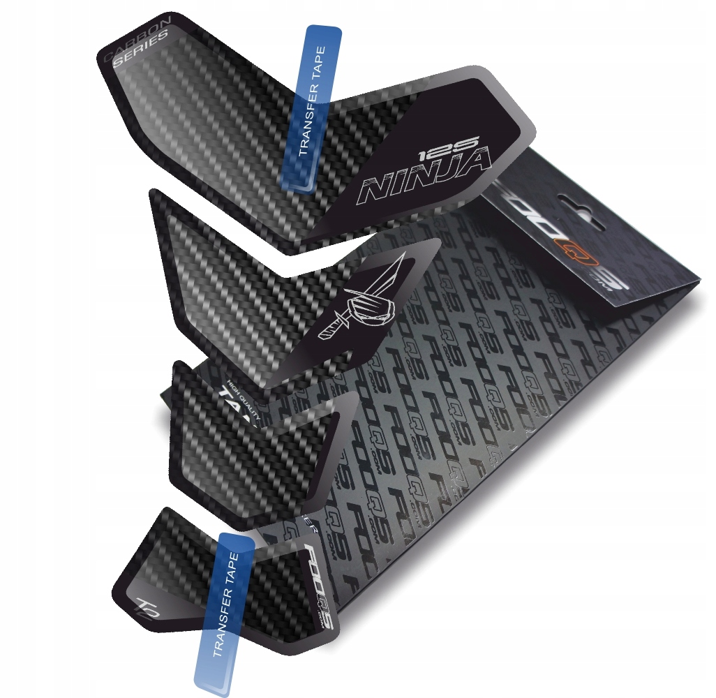 TANK-PAD od FOOQS KAWASAKI NINJA 125 CARBON
