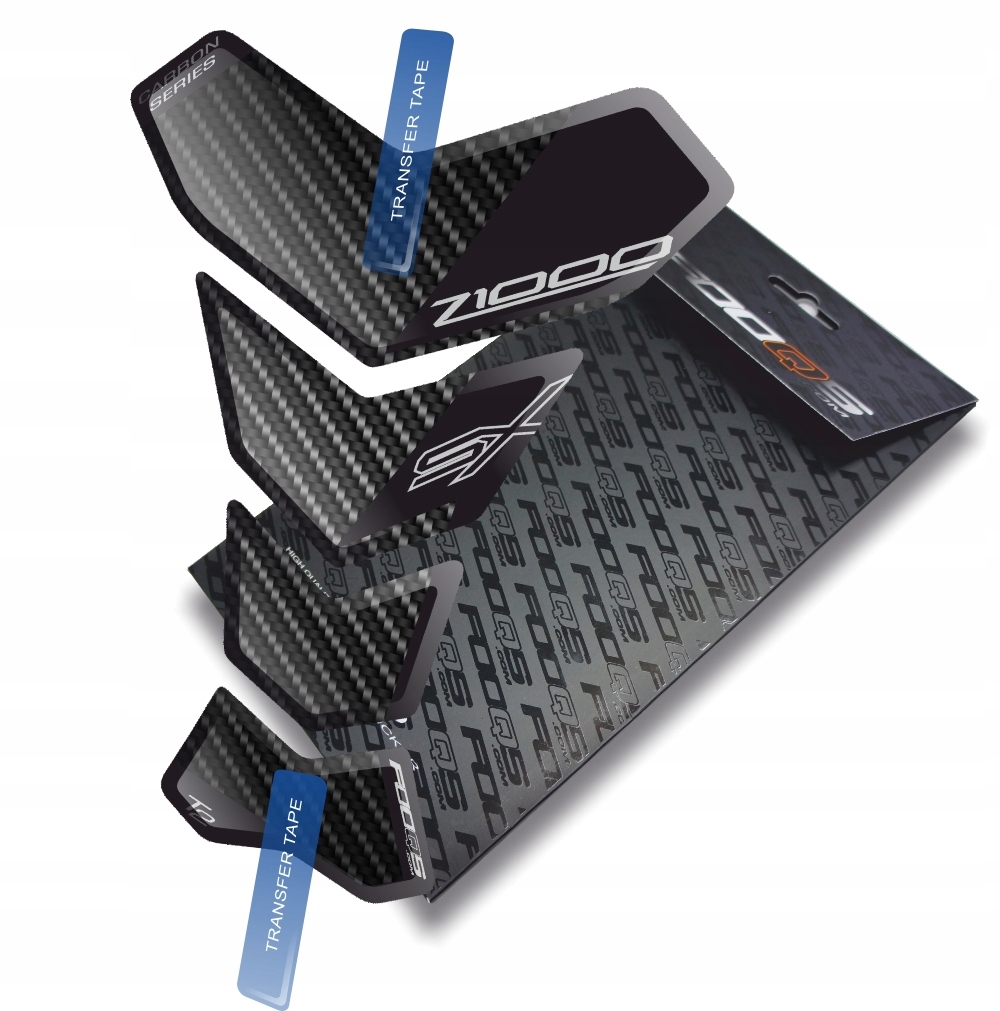 TANK-PAD od FOOQS KAWASAKI Z-1000-SX CARBON