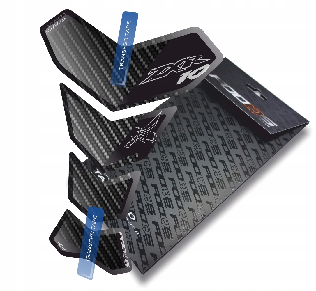 TANK-PAD od FOOQS KAWASAKI ZX-10R CARBON CARBON