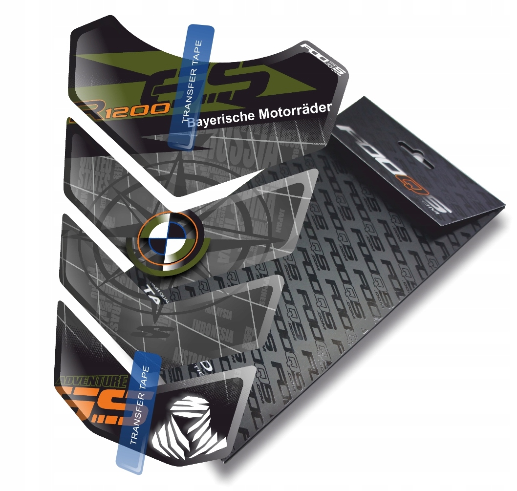 TANK-PAD od spoločnosti FOOQS pre BMW R-1200 GS ADVENTURE