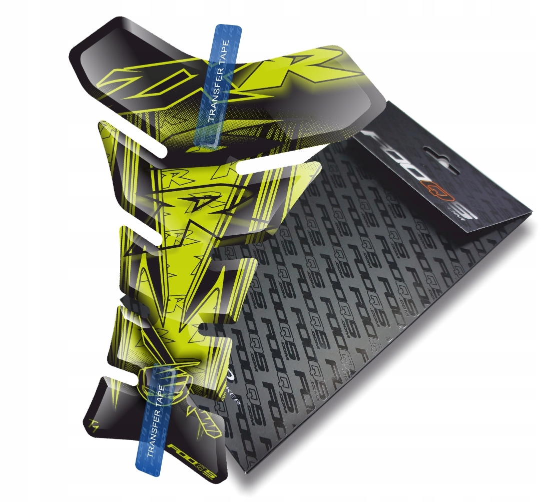 FOOQS TANK-PAD pre KAWASAKI ZX-6-R FLUO
