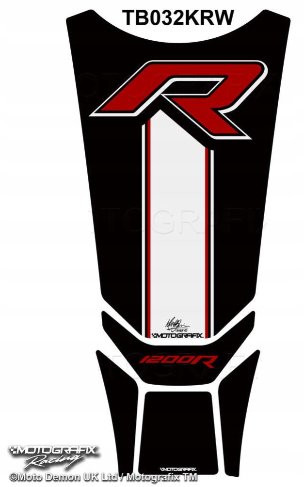 TANKPAD MOTOGRAFIX BMW R1200R 2015 2016 2017