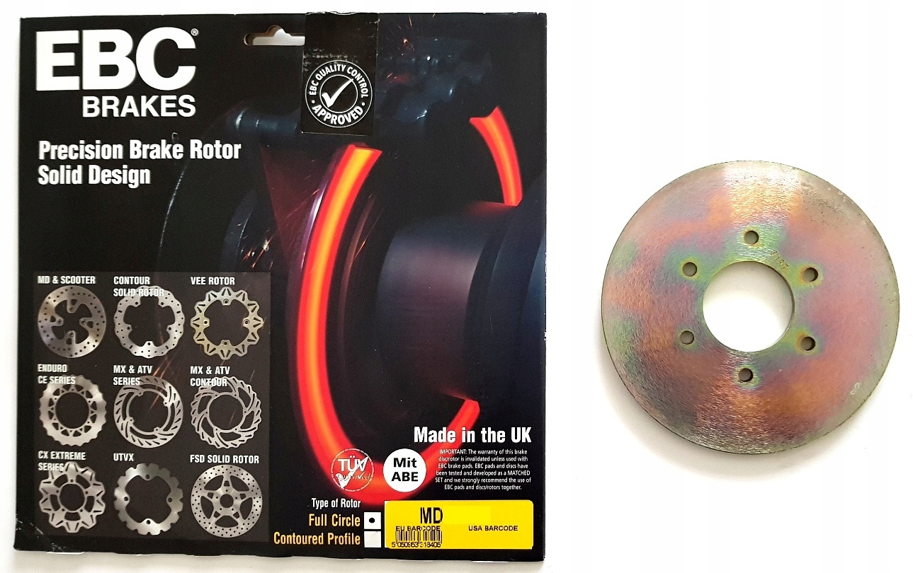 BRZDOVÝ DISK ZADNÝ YAMAHA YFM 660 GRIZZLY 02-08