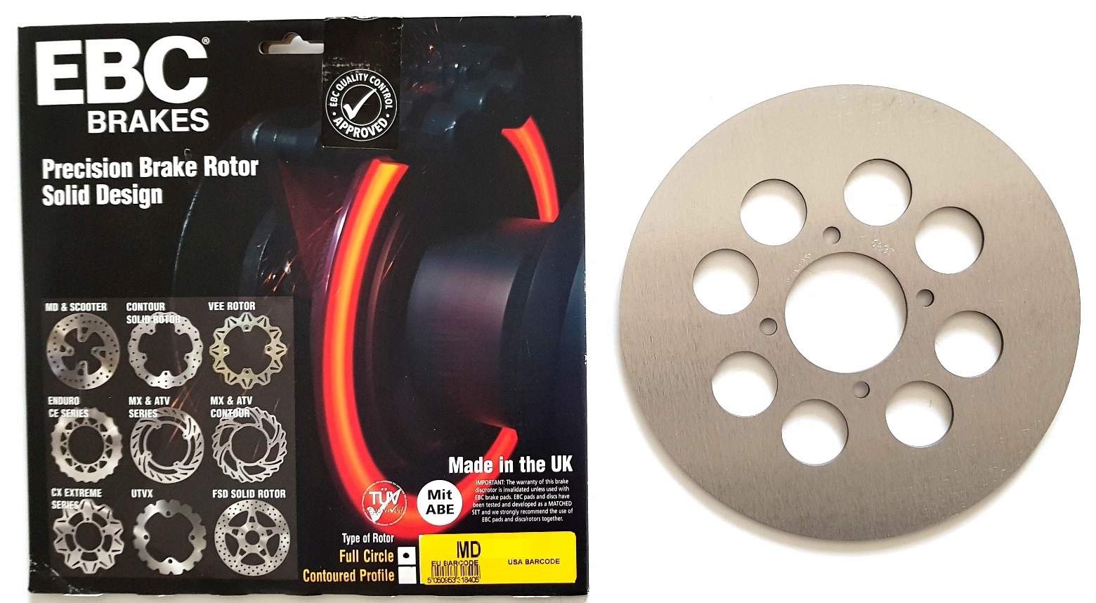 BRZDOVÝ KOTÚČ ZADNÝ YAMAHA YFS 200 BLASTER 03-06