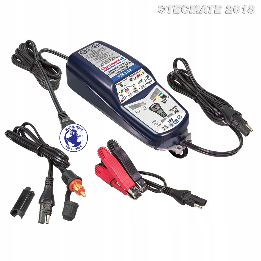 TECMATE OPTIMATE 4 DUÁLNE NABÍJAČKY AKUMULÁTOROV BMW