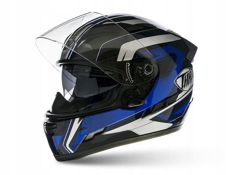 Športová moto prilba THH TS-80 modrá XS