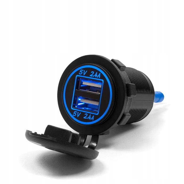 ZÁSUVKA NA MOTOCYKL TKN USB-MUS09