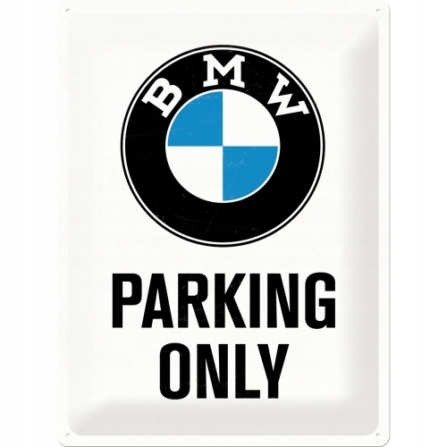 Retro vývesný štít kovový motocykel BMW ako darček