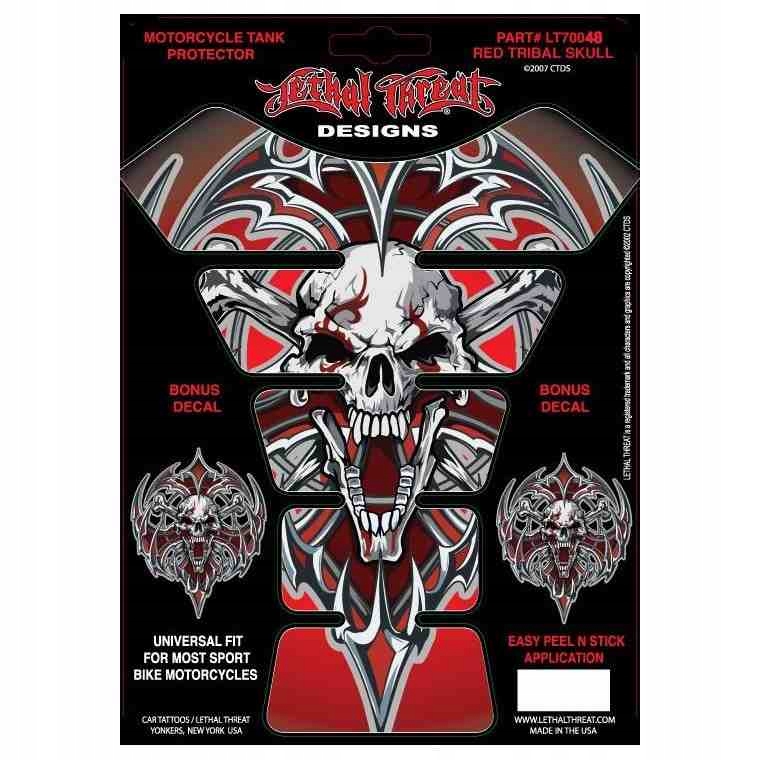 Tankpad Lethal Threat LT70048 Red Tribal Czacha R1
