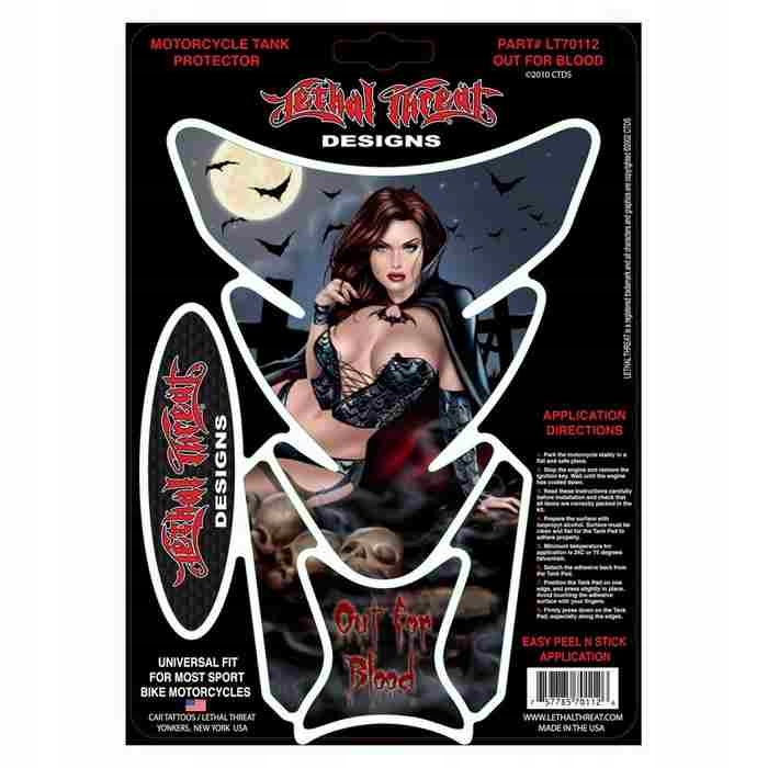 Tankpad Lethal Threat LT70112 lady Blood Honda skr