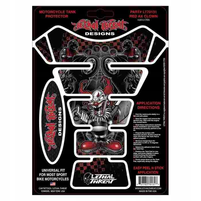 Tankpad Lethal Threat LT70131 Red Gsxr R1 Ducati