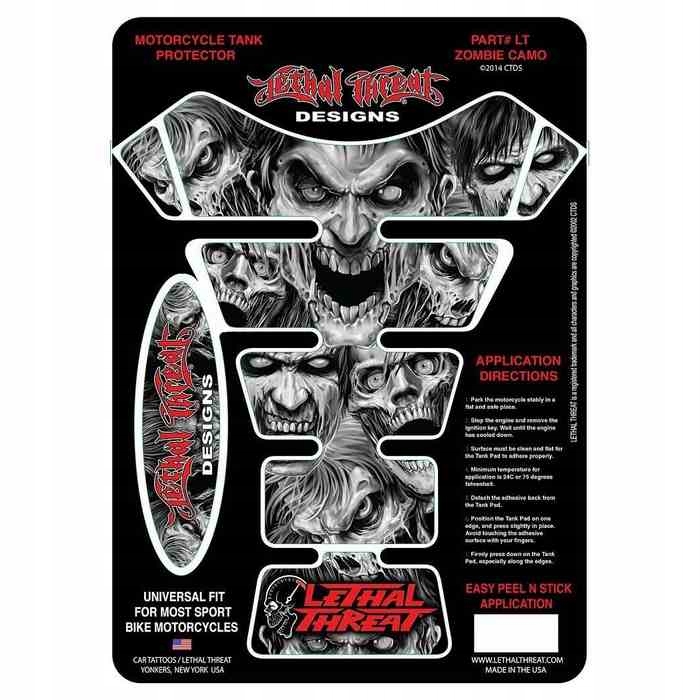 Tankpad Lethal Threat LT70151 Zombie Camo CBR R1
