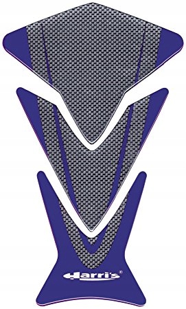 Tankpad Harris Blue Carbon Tank Cover
