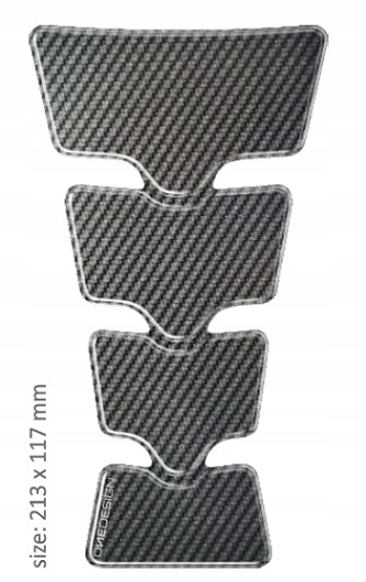 Tankpad PRINT GOLD tvarová zónová živica