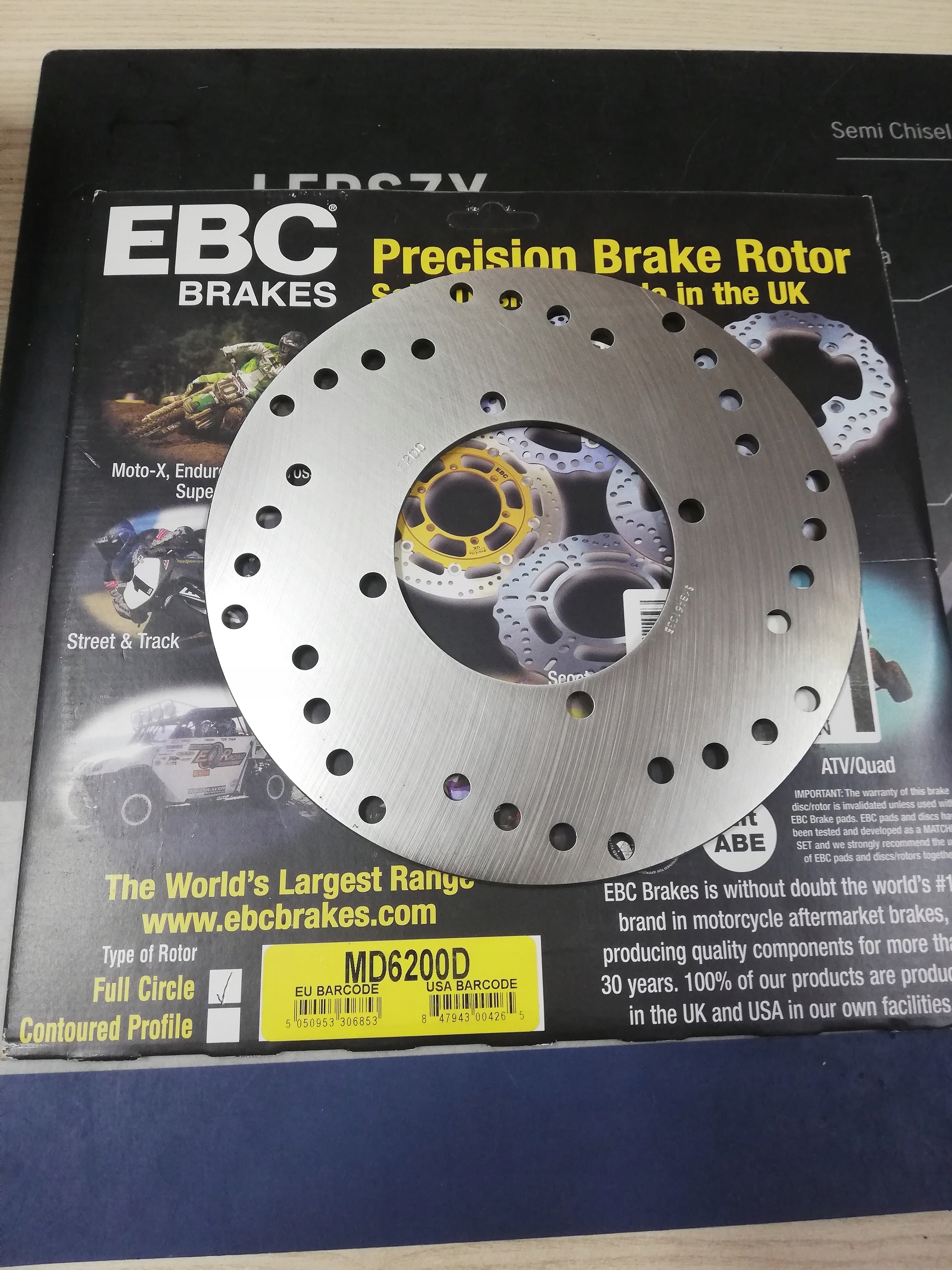 Brzdový kotúč Polaris EBC MD6200D