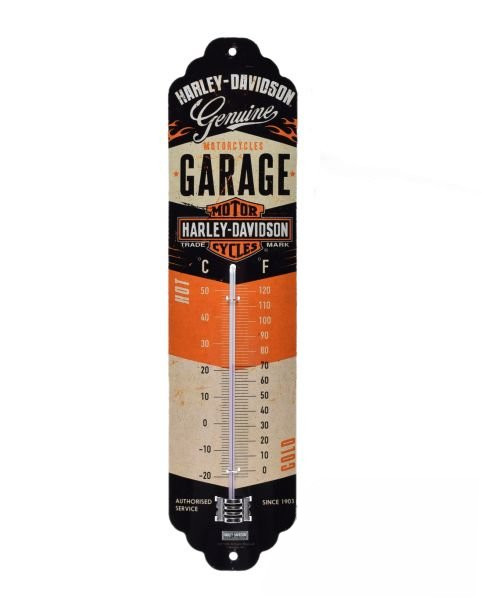 Vnútorný teplomer Harley Davidson Garage
