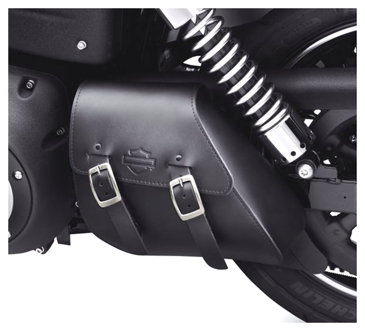Harley Super Glide Custom Swing Side Bag