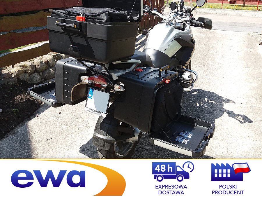 Tašky na BMW 1200, 1250gs s kuframi Vario