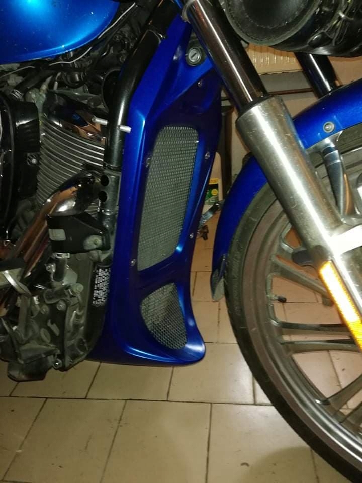 Kryt ladenia - Spojler Kawasaki VN 900!