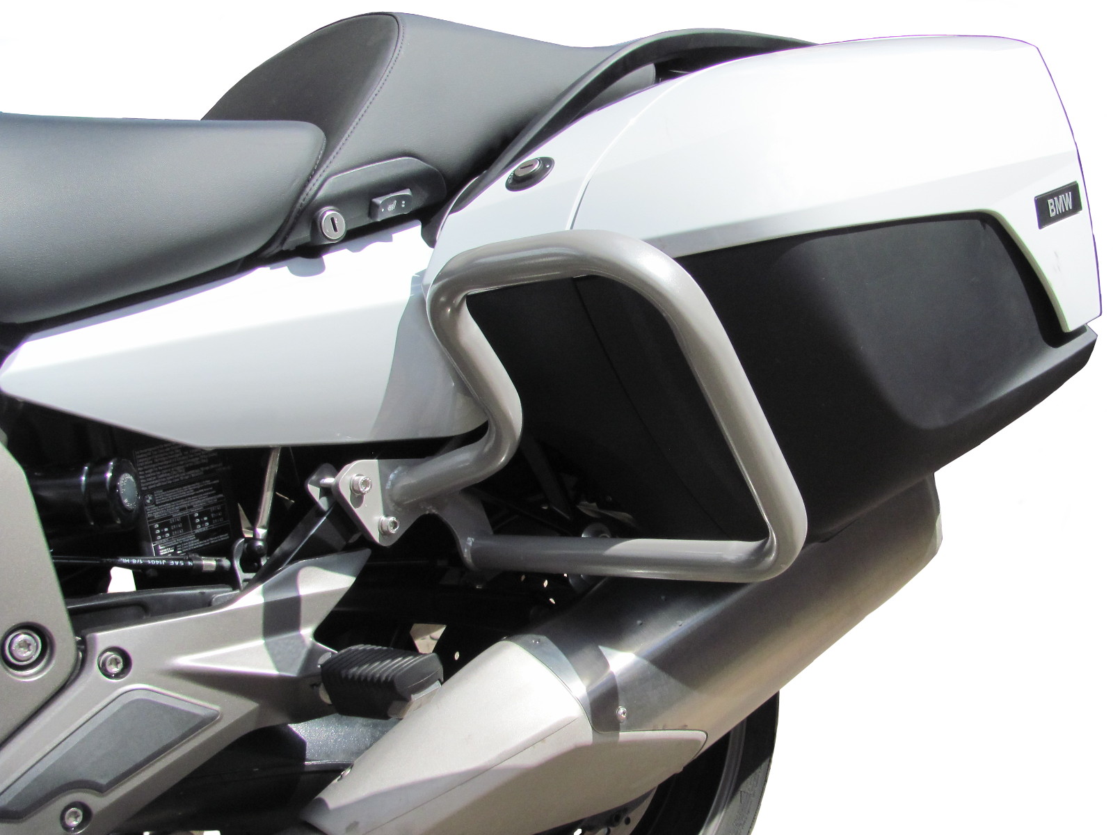 Zadné nárazníky HEED pre BMW K 1600 GT / GTL (11-16) - sivé