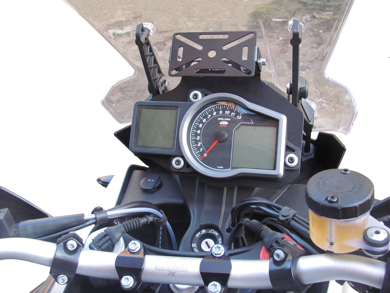 MOUNT GPS HEED KTM 1190/1050/1290 čierna