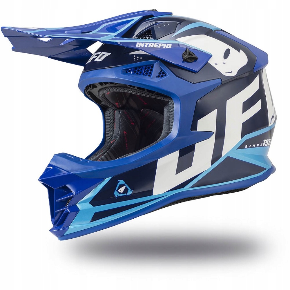 PRILBA UFO 2020 CROSS INTREPID MODRÁ