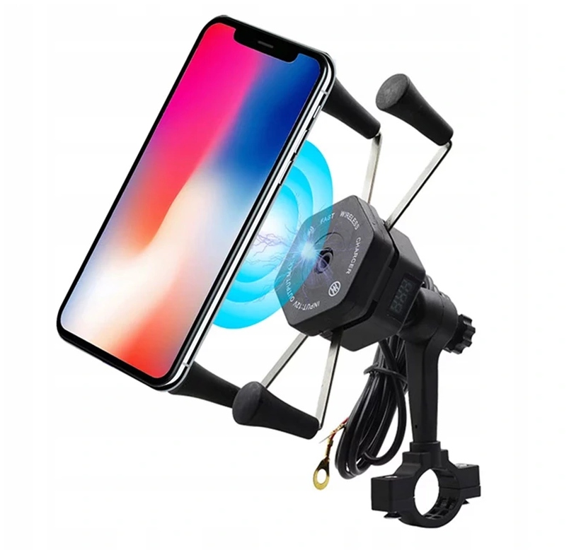Držiak RAM X-GRIP AW8 USB indukčná nabíjačka
