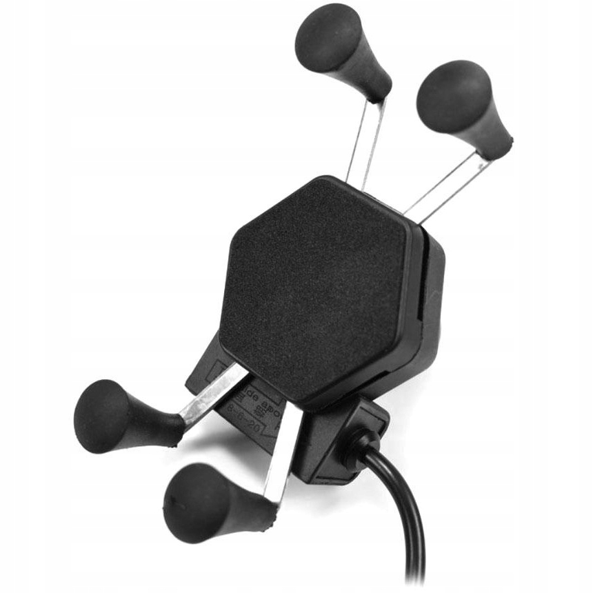 Držiak na mobilný telefón pre navigáciu + USB 2A