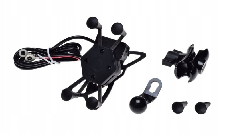 Držiak telefónu X-GRIP pod zrkadlom s USB