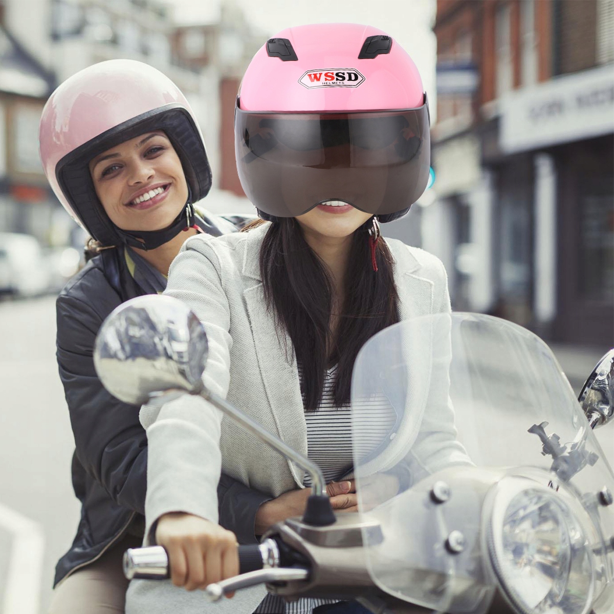 Rozkošná motocyklová prilba Módna cyklistická prilba Čiapka