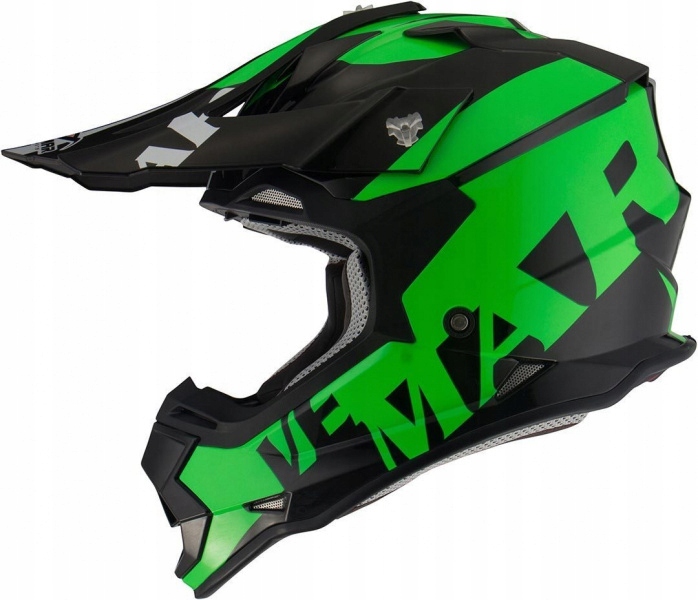 PRILBA VEMAR TAKU INVASION FLUO ZELENÁ VEĽKOSŤ M
