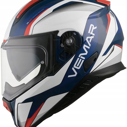 PRILBA VEMAR ZEPHIR LUNAR DEEP BLUE WHITE RED XL