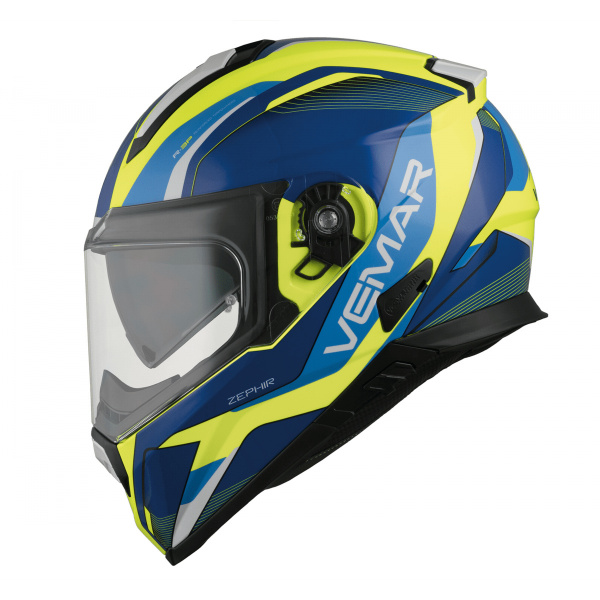 PRILBA VEMAR ZEPHIR LUNAR FLUO ŽLTÁ VEĽKOSŤ XL