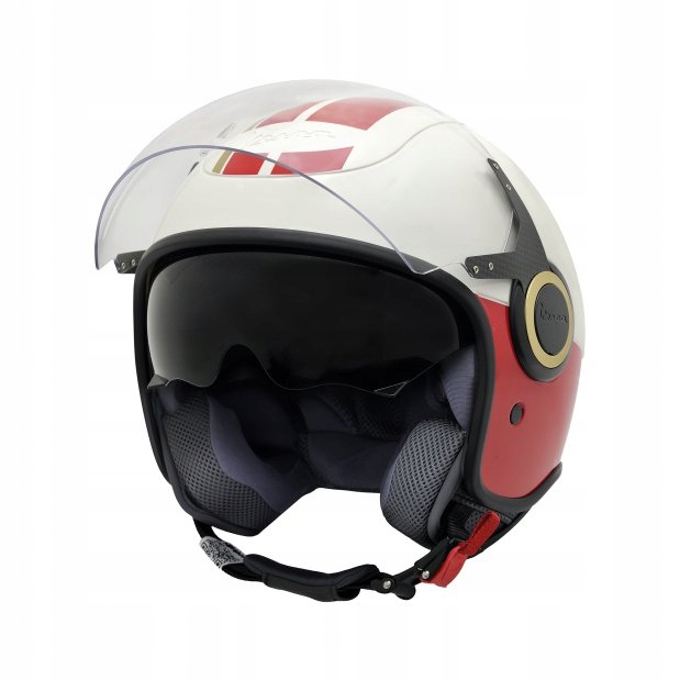 Prilba VESPA VJ Racing Sixties White XS