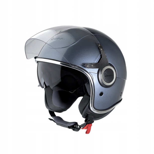 Prilba VESPA VJ so štítom unisex šedá XS