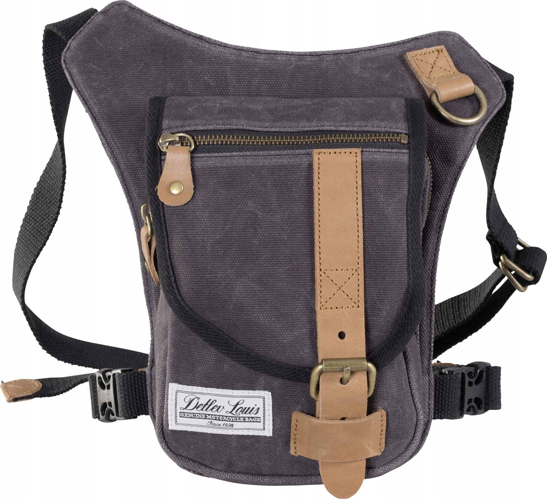 VINTAGE BEIN TASCHE Taška na nohy s vreckom